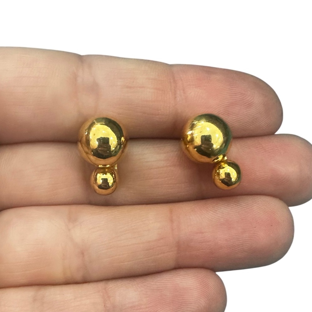 Kate Spade Double Ball Gold Stud Women’s Jewelry Earrings